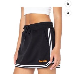 NWT Spalding Women's Skort Black XL